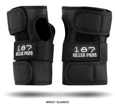 187 Wrist Guards, Black